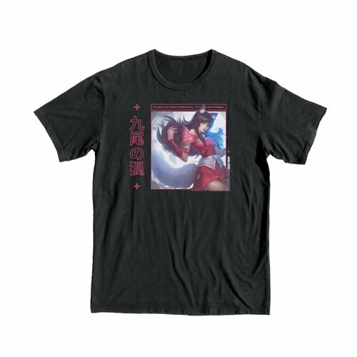 фото Футболка, размер xl, черный animedrop