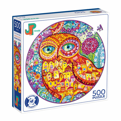 JAZZLE PUZZLE Пазл JAZZLE PUZZLE P1004 Дивная сова 500 дет. jazzle puzzle пазл 500 элемент p1002 волшебный кот