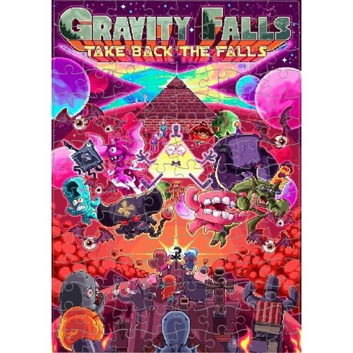 пазл 43 5 x 31 4 408 элементов printio гравити фолз Пазл Гравити Фолз, Gravity Falls №101