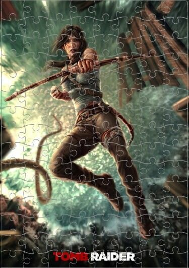 Пазл Расхитительница гробниц, Lara Croft: Tomb Raider №10, А4