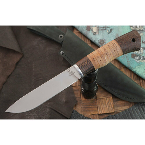 фото Ножевая мастерская курносова нож косач, сталь 95х18, рукоять береста