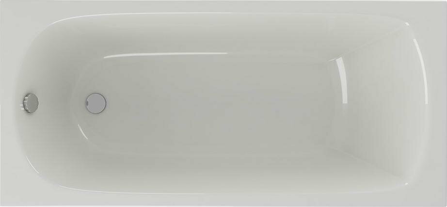 Акриловая ванна Aquatek Ника 160x75 см NIK160-0000001, белый