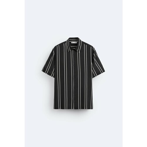 Рубашка Zara, размер M, черный