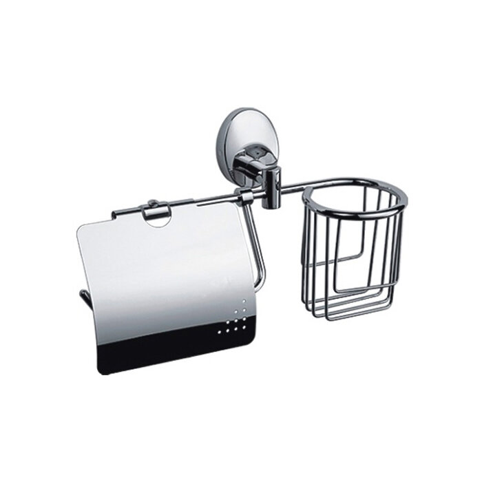 фото Бумагодержатель с крышкой и корзиной