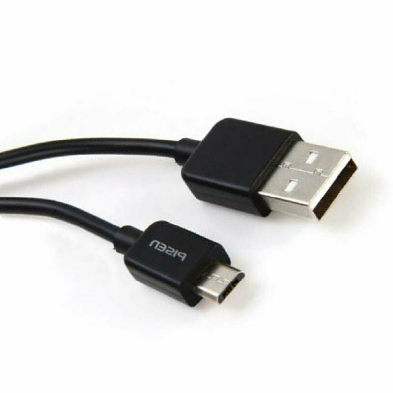 Кабель USB MicroUSB Pisen MU03 (1 метр) <черный>
