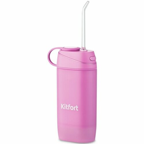 Ирригатор KITFORT КТ 2945 1 розовый, портативный