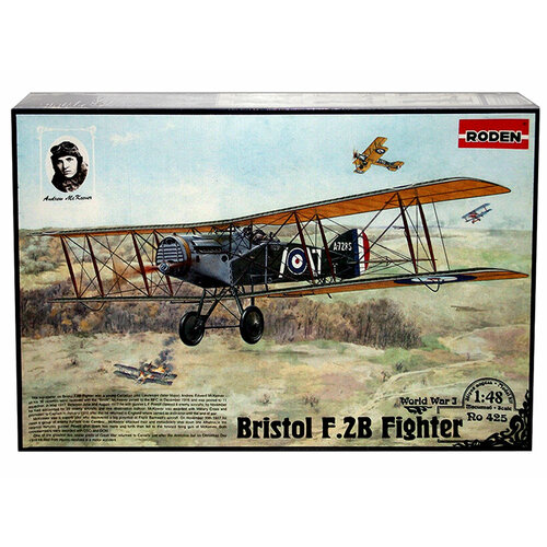 Roden Сборная модель Легкий истребитель Bristol F.2 Fighter (1:48) roden сборная модель французский истребитель nieuport 28с1 1 48