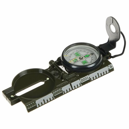 Компас туристический жидкостной складной металл 381₽