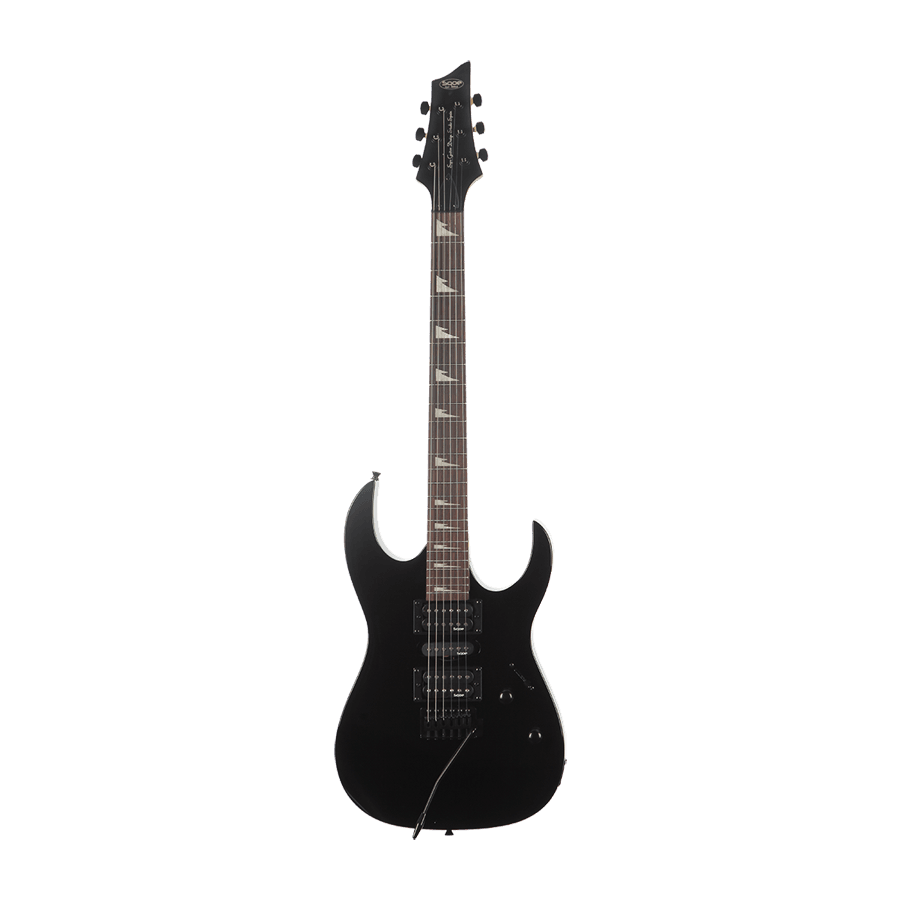 Электрогитара SQOE SEIB370 Superstrat HSH Black Sqoe (Ское)