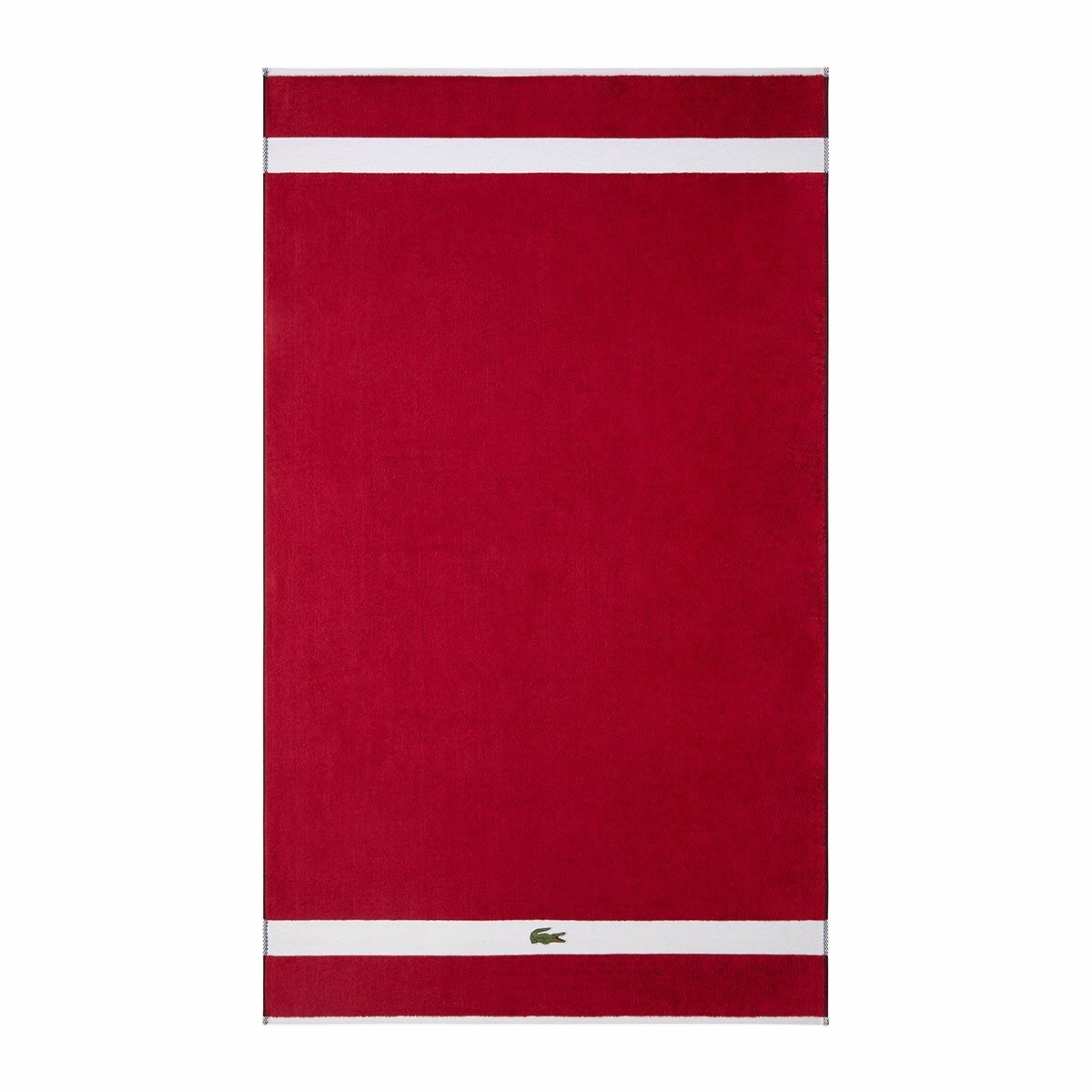 Полотенце Lacoste Casual Rouge 90x150 см - фотография № 5