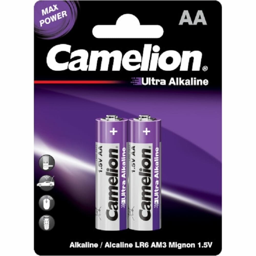 Батарейка АА - Camelion Ultra LR6-BP2UT (2 штуки)