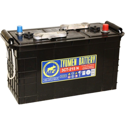 Аккумулятор автомобильный TYUMEN BATTERY STANDARD 3СТ-215 6В 215 А/ч 1050 А обр. пол. Росс. авто (416x182x235)