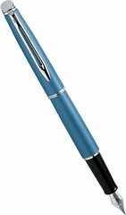 Waterman S0776320 Перьевая ручка waterman hemisphere, shimmery blue ct (перо f)