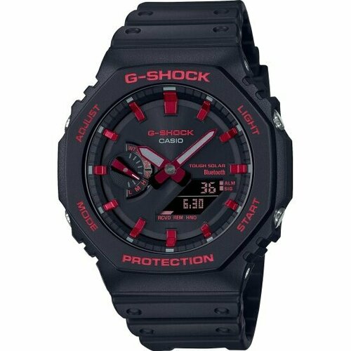 Наручные часы CASIO G-Shock GA-B2100-1A, черный наручные часы casio g shock ga b2100 1a черный серый