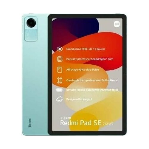 Xiaomi Redmi Pad SE - 6GB/128GB, Mint Green