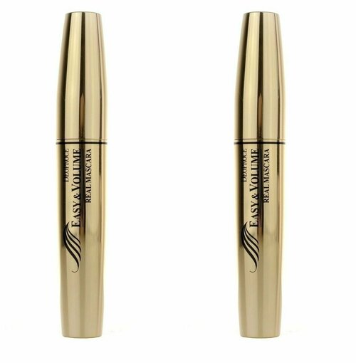 Deoproce Тушь для ресниц Easy & Volume Real Mascara, 2 шт