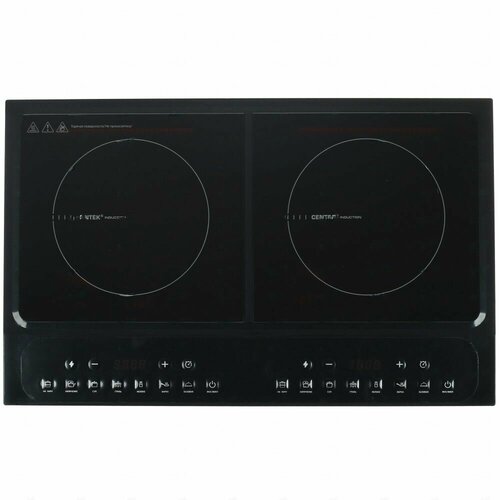 Плита компактная электрическая Centek CT-1514 черный кухонная плита centek ct 1514 black