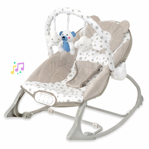 Шезлонг "Infant to Todler Rocker" с игрушками для малышей