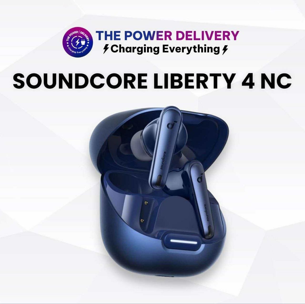 Наушники True Wireless Soundcore Liberty 4 NC Navy Blue (A3947)