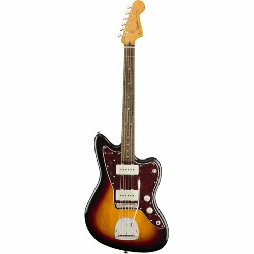 Электрогитара Fender SQUIER SQ CV 60s JAZZMASTER LRL 3TS, санберст fender squier sq cv bass vi lrl 3ts бас гитара 6 струнная цвет санберст