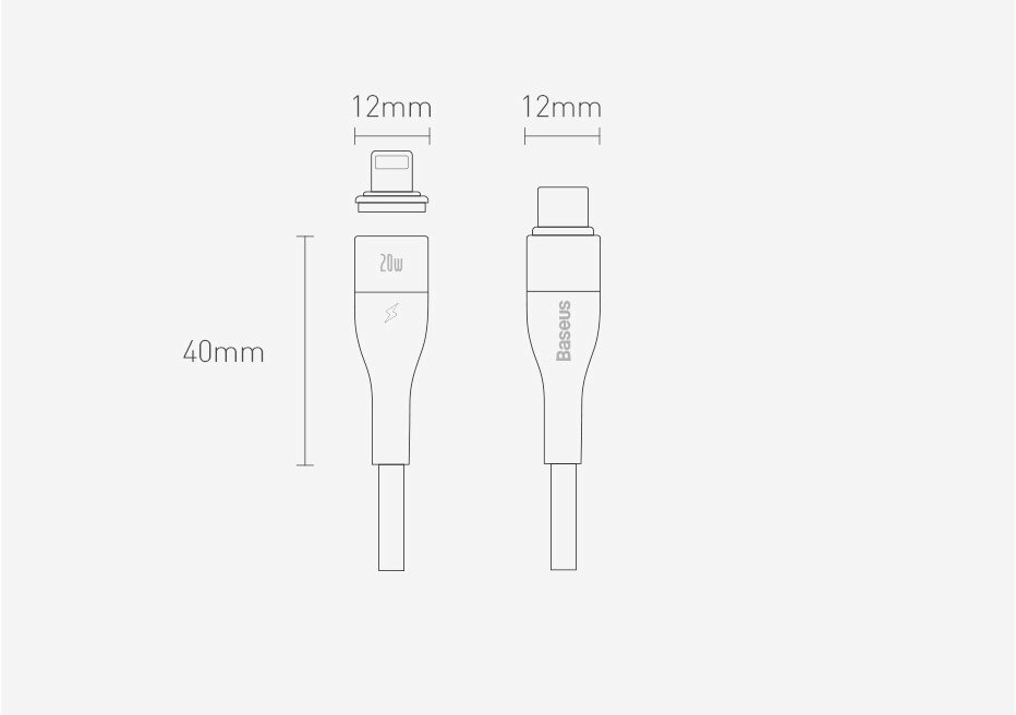 Кабель Zinc Magnetic Baseus - фото №15