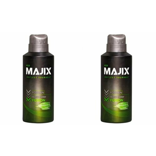 Majix Дезодорант-спрей мужской Fusion, 150 мл, 2 уп