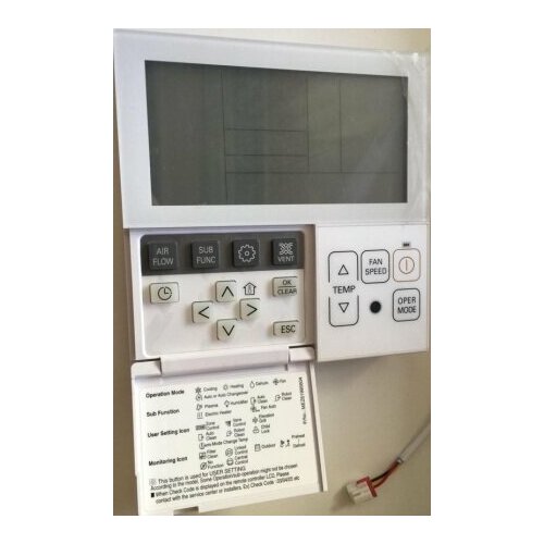 Lg AKB72911320 PQRCVSL0QW PREMTB001 пульт проводной для кондиционера 12800₽