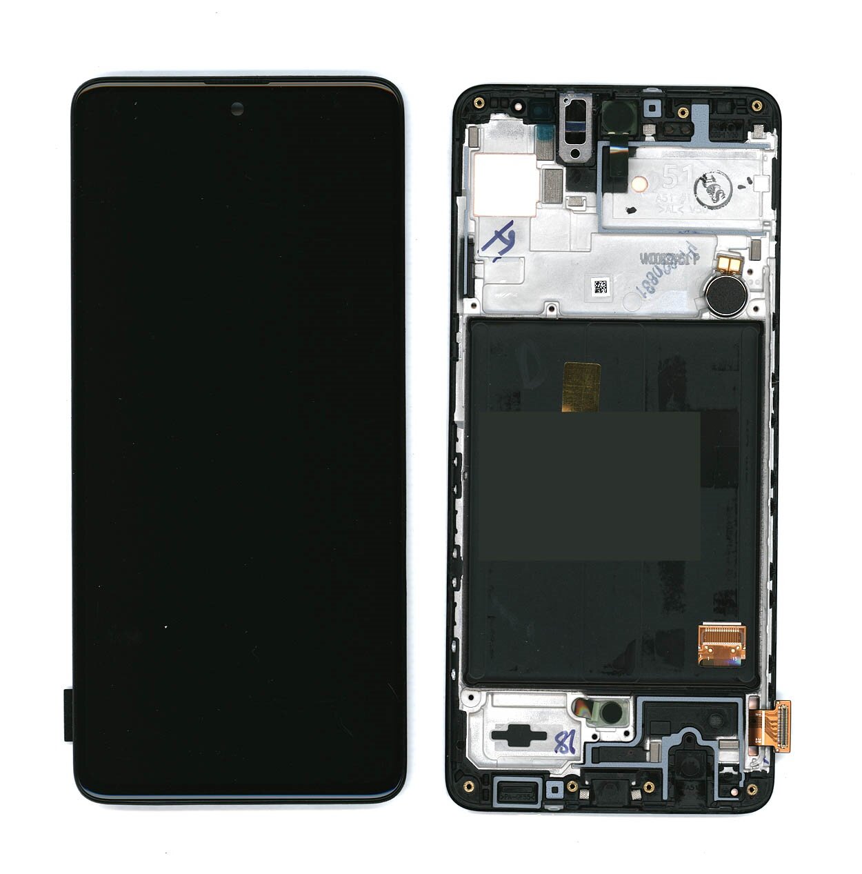 Дисплей (модуль) для Samsung Galaxy A51 SM-A515F в сборе с тачскрином (Amoled) черный