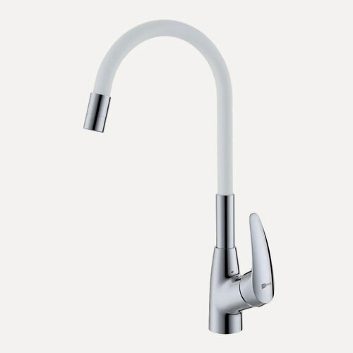 Изображение товара Смеситель Lemark Linara LM0415C-White для кухни с гибким изливом