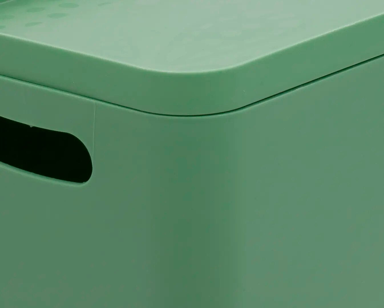 Органайзер для хранения Berossi 16x13x23 см 2.4 л пластик цвет зеленый