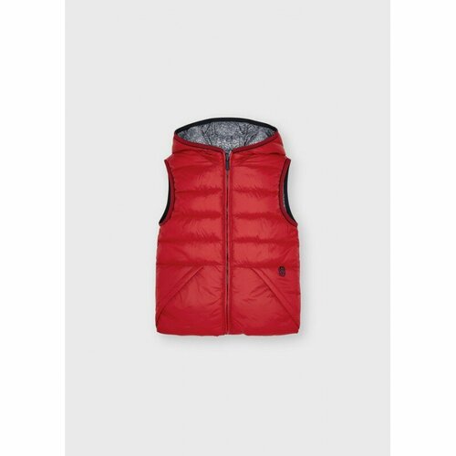 фото Жилет mayoral, размер 104 (4 года), серый, красный