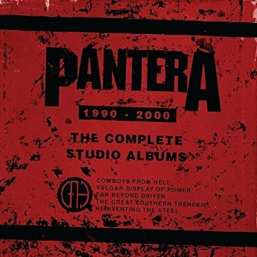 Pantera: The Complete Studio Albums 1990-2000 (5 CD) pantera the complete studio albums 1990 2000 180g limited edition box set