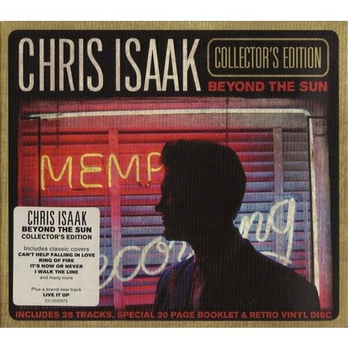 AUDIO CD Chris Isaak: Beyond the Sun: Collector's Edition. 1 CD waves and gems кольцо inhale exhale 17 5 размер