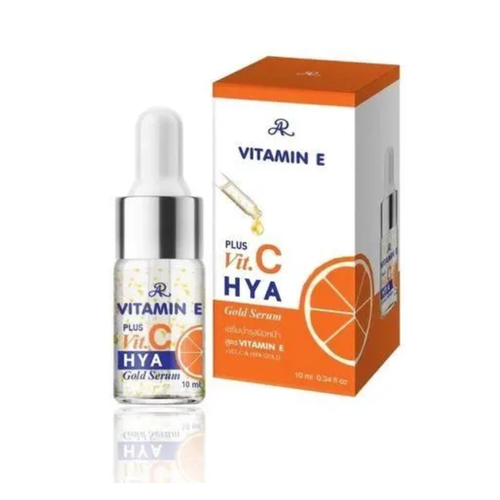 Концентрированная сыворотка-бустер для лица с гиалуроновой кислотой и витаминами С и Е 10 мл ARON