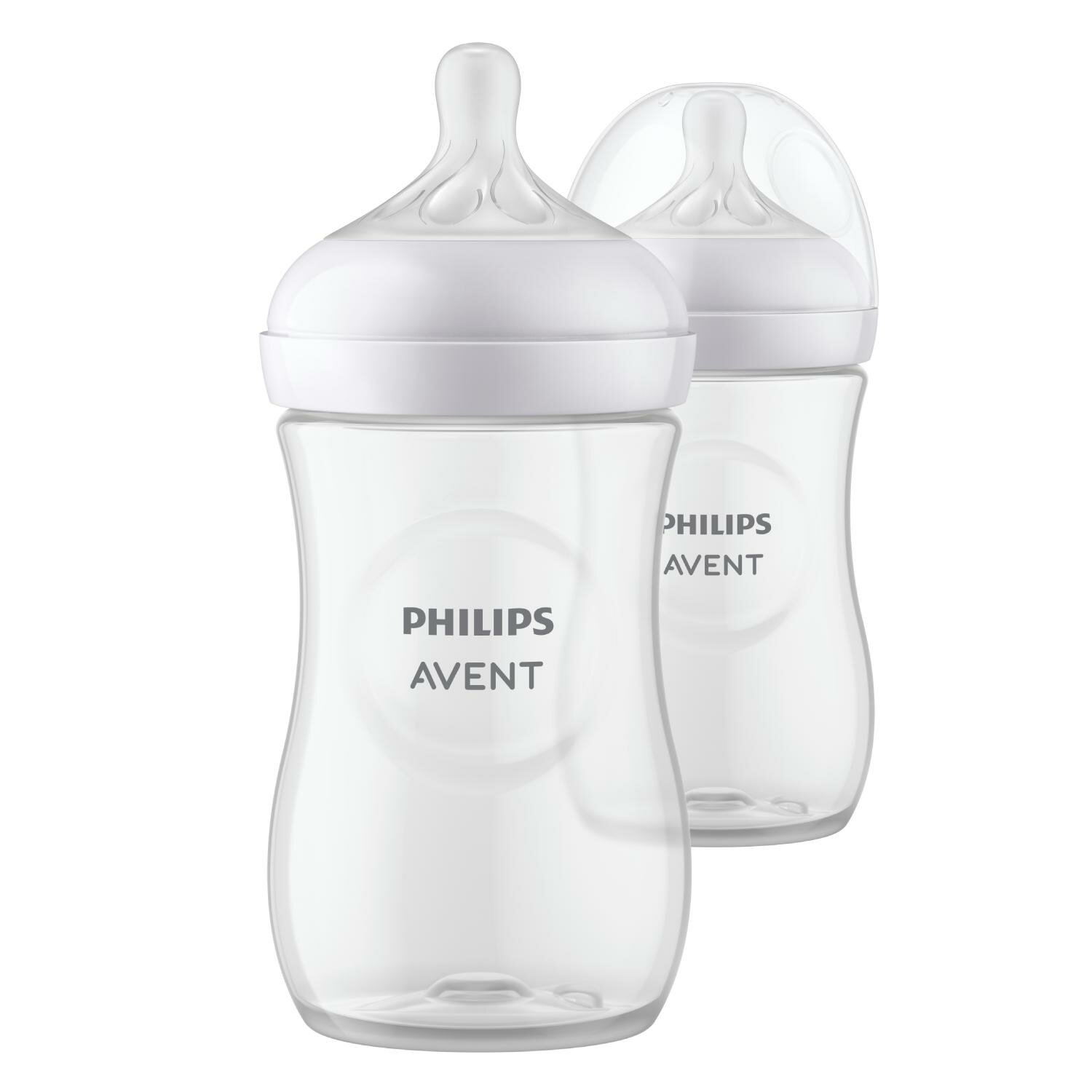 Бутылочка из полипропилена с силиконовой соской средний поток 1 мес. Natural Response Philips Avent 260мл 2шт (SCY903/02) Philips Consumer Lifestyle B.V. - фото №20