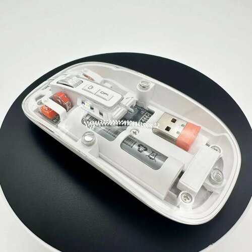 Мышь беспроводная прозрачная с магнитной крышкой 68000₽