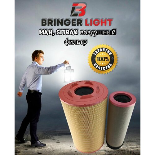 Фильтр воздушный MAN, SITRAK / Кросс-артикул Р782936