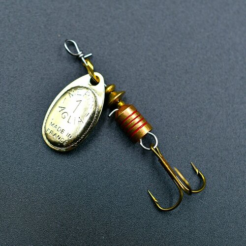 Ультралайт блесна Mepps Aglia N1 на окуня; голавля; щуку