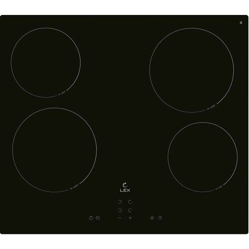 Индукционная варочная панель LEX EVH 640A BL независимая черный 1956700₽