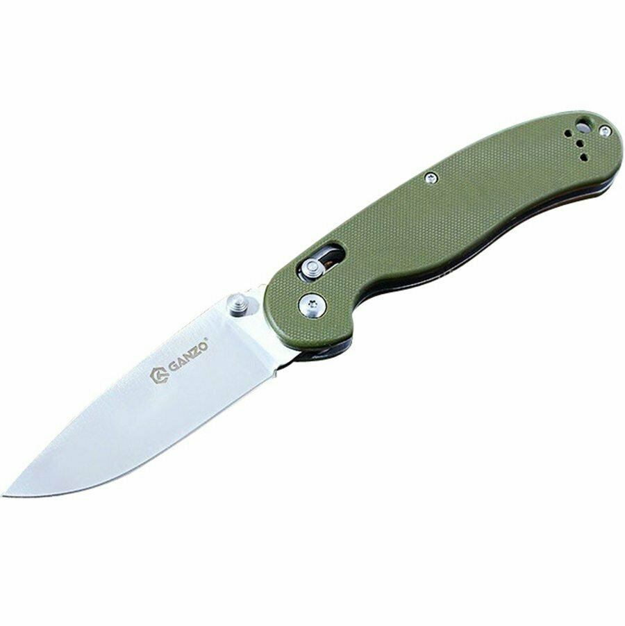 Нож складной GANZO G727M зеленый