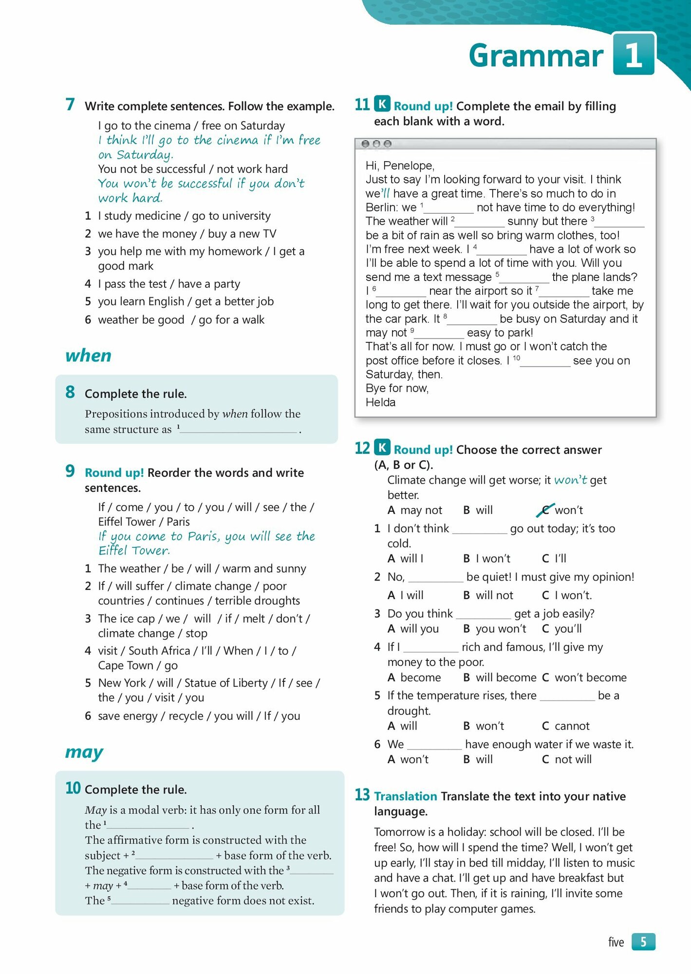 Книга Sprint 3 Workbook + CD (Коллектив авторов) - фото №6