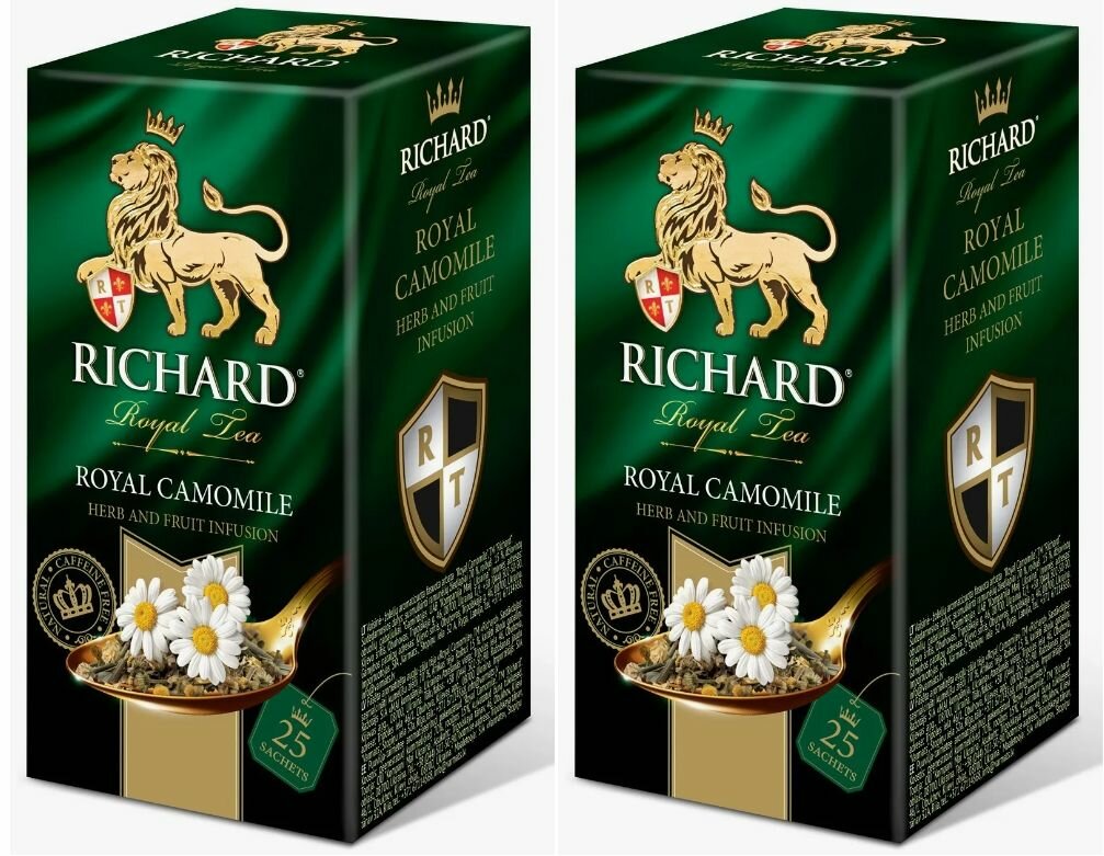 Чай Ричард Royal Camomile 25 пак - 2 штуки