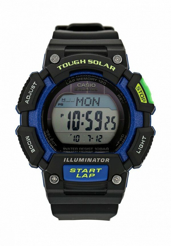 Наручные часы CASIO Collection, черный/синий