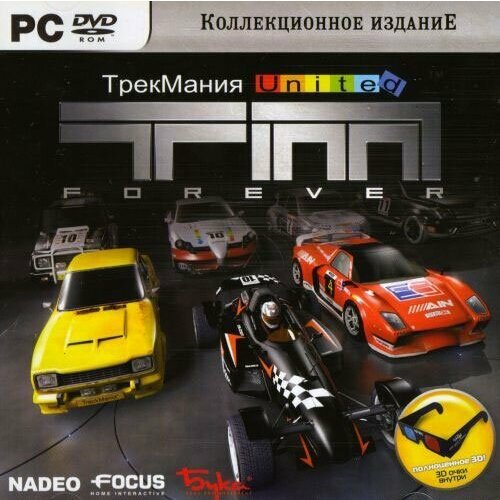 игра для компьютера trackmania jewel Игра для компьютера: TrackMania Трекмания United Forever. Коллекционное издание (Jewel диск)