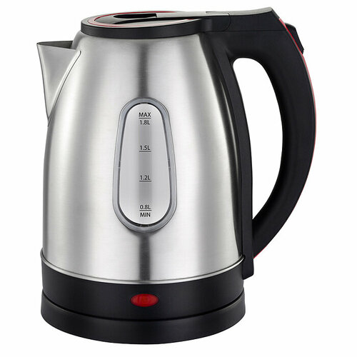 Чайник электрический 18Л 1500ВТ диск окно со шкалой нерж сталь чернКР DELTA 224000₽