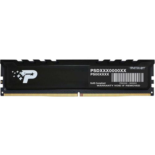 Оперативная память 16Gb DDR5 5600MHz Patriot Signature Premium (PSP516G560081H1)
