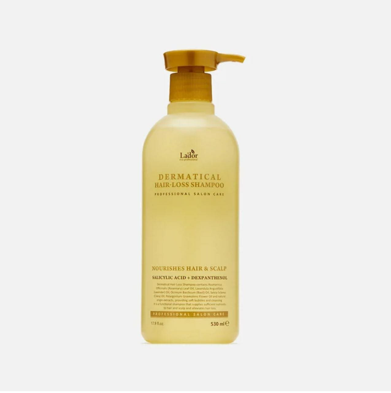 Lador Шампунь против выпадения волос Dermatical Hair Loss Shampoo, 530ml