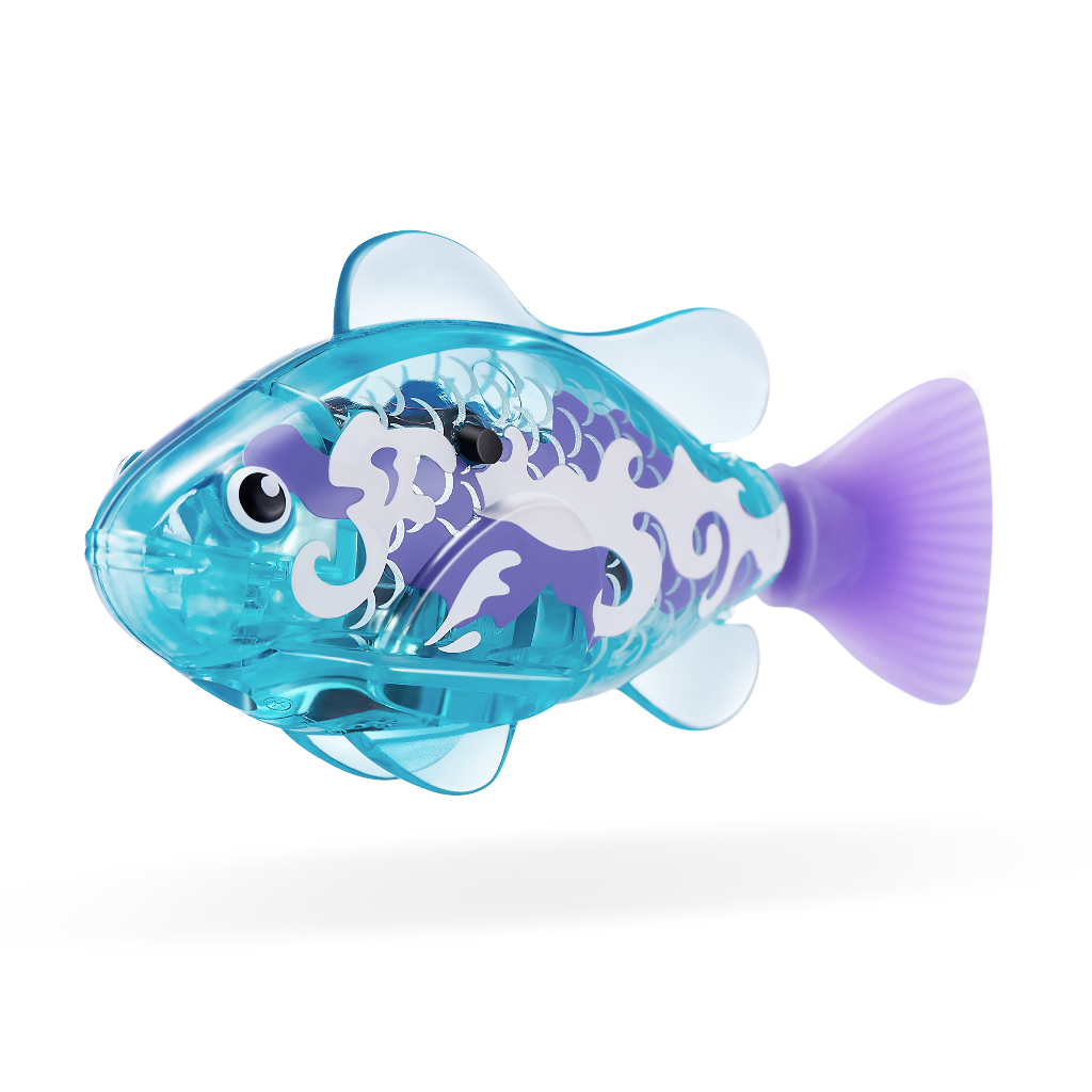 Интерактивная игрушка Zuru Игрушка-роборыбка Zuru Robo Fish Фиолетовый 5 см / зуру