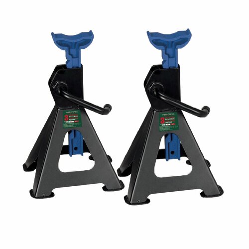 Подставка ремонтная с упорными пятками 3т h min 304мм h max 444мм к-т 2шт Rock FORCE RF-TH53003BNEW 3490₽