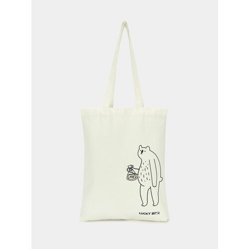 Сумка Lucky Bear молочный 578₽